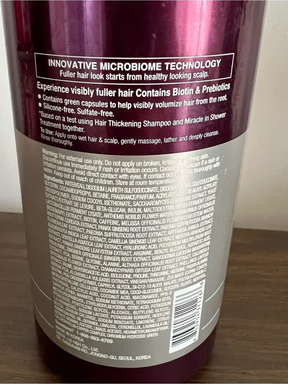 Dr. Groot Hair Thickening Shampoo 23.6oz